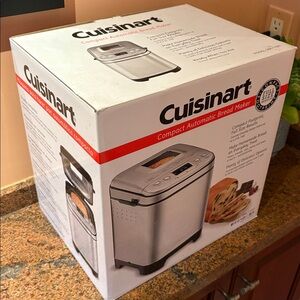 Cuisinart 2lb Compact Stainless Steel Bread Maker Light Silver - CBK-110P1